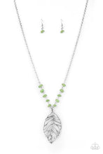 Load image into Gallery viewer, Roaming the Riverwalk Green Necklace