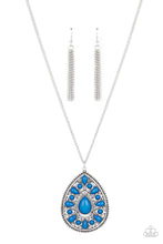 Load image into Gallery viewer, Retro Prairies Blue Necklace