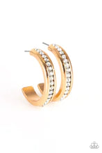 Load image into Gallery viewer, 5th Avenue Fashionista Gold Hoops