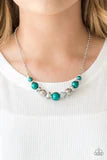 Load image into Gallery viewer, The Big Leaguer Green Necklace