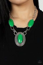 Load image into Gallery viewer, Count to Tenacious Green Necklace
