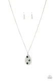Load image into Gallery viewer, Sparkle All the Way Green Necklace