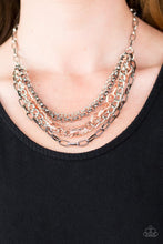Load image into Gallery viewer, Word on the Street Multi/Copper Necklace