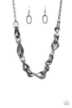 Load image into Gallery viewer, Metal of Honor Black Necklace