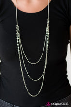 Load image into Gallery viewer, Worth the Ritz Green Necklace