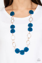 Load image into Gallery viewer, Posh Promenade Blue Necklace