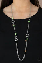 Load image into Gallery viewer, Sandstone Safari Green Necklace