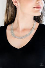 Load image into Gallery viewer, Backstage Bravado Silver Necklace