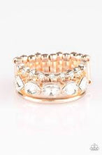 Load image into Gallery viewer, Backstage Sparkle Rose Gold Ring - Angie&#39;s $5.00 Bling