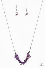 Load image into Gallery viewer, Back to Nature Purple Necklace - Angie&#39;s $5.00 Bling