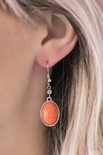Load image into Gallery viewer, Back to the Sandstone Age Orange Earrings