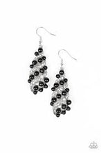 Load image into Gallery viewer, Ballroom Waltz Black Earrings