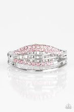 Load image into Gallery viewer, Bank On It Pink Skinny Band Ring