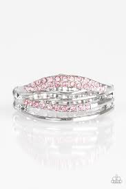 Bank On It Pink Skinny Band Ring