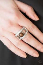 Load image into Gallery viewer, Bank Run Brown Ring - Angie&#39;s $5.00 Bling