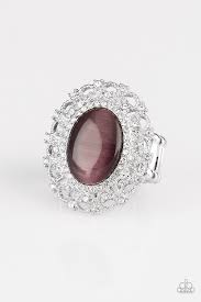 Baroque the Spell Purple Ring - Angie's $5.00 Bling