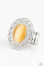 Load image into Gallery viewer, Baroque the Spell Yellow Ring - Angie&#39;s $5.00 Bling