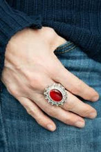 Load image into Gallery viewer, Barque the Spell Red Ring - Angie&#39;s $5.00 Bling