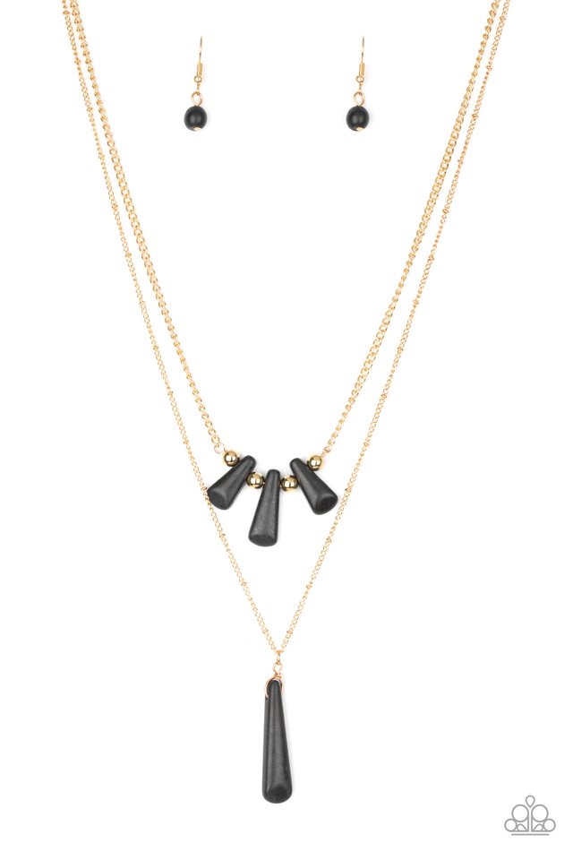 Basic Groundwork Black Necklace