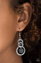 Load image into Gallery viewer, Be Glam Enough Black Earrings