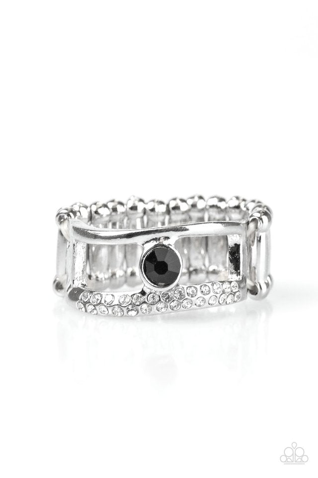 Be The Sparkle Black Ring - Angie's $5.00 Bling