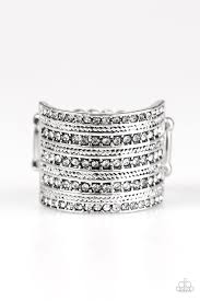 Be Your Own Glam Silver Ring - Angie's $5.00 Bling