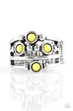 Load image into Gallery viewer, Beach House Party Green Ring - Angie&#39;s $5.00 Bling