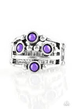 Load image into Gallery viewer, Beach House Party Purple Ring - Angie&#39;s $5.00 Bling