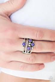Beach House Party Purple Ring - Angie's $5.00 Bling