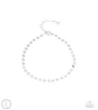 Load image into Gallery viewer, Beach Shimmer Silver Anklet - Angie's $5.00 Bling