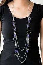 Load image into Gallery viewer, Beachside Babe Purple Necklace - Angie&#39;s $5.00 Bling