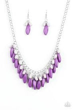 Load image into Gallery viewer, Bead Binge Purple Necklace - Angie&#39;s $5.00 Bling