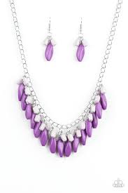 Bead Binge Purple Necklace - Angie's $5.00 Bling