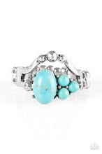 Load image into Gallery viewer, Bead What You Want to Bead Blue Skinny Band Ring - Angie&#39;s $5.00 Bling