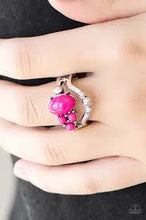Load image into Gallery viewer, Bead What You Want to Bead Pink Skinny Band Ring