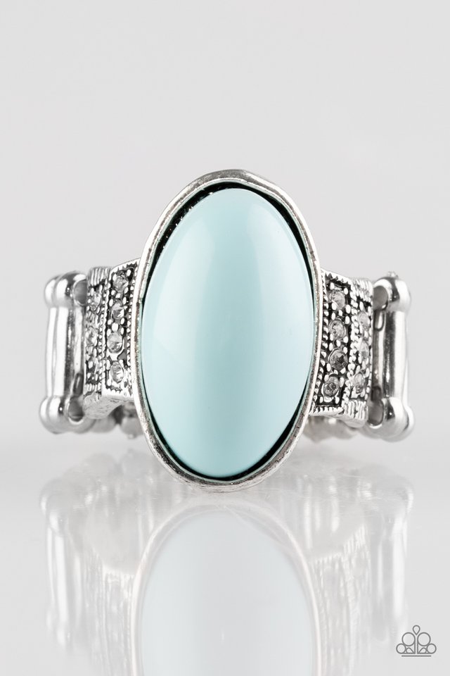 Bead to Know Basis Blue Ring - Angie's $5.00 Bling