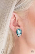 Load image into Gallery viewer, Beam Dream Blue Clip On Earrings