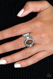 Beautifully Bali Brown Ring - Angie's $5.00 Bling