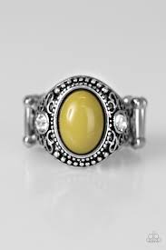 Beautifully Bali Green Ring - Angie's $5.00 Bling