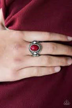Load image into Gallery viewer, Beautifully Bali Red Ring - Angie&#39;s $5.00 Bling