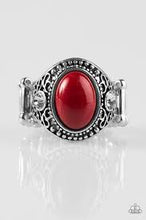 Load image into Gallery viewer, Beautifully Bali Red Ring - Angie&#39;s $5.00 Bling