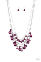 Load image into Gallery viewer, Beautifully Beaded Purple Necklace - Angie&#39;s $5.00 Bling