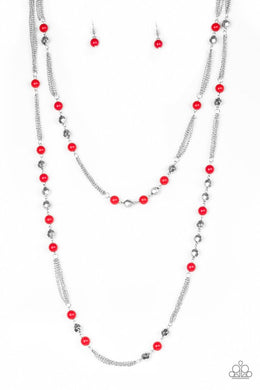 Beautifully Bodacious Red Necklace