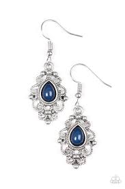 Beautifully Bohemian Blue Earrings