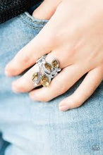 Load image into Gallery viewer, Beautifully Botanical Brown Ring - Angie&#39;s $5.00 Bling