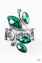 Load image into Gallery viewer, Beautifully Botanical Green Ring - Angie&#39;s $5.00 Bling