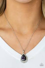 Load image into Gallery viewer, Because I&#39;m Queen Purple Necklace - Angie&#39;s $5.00 Bling