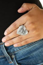 Load image into Gallery viewer, Beloved Bloom Silver Ring - Angie&#39;s $5.00 Bling