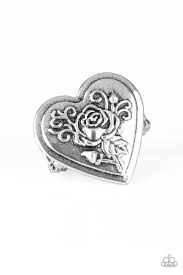 Beloved Bloom Silver Ring - Angie's $5.00 Bling
