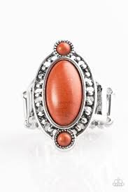 Bet Your Boots Orange Ring - Angie's $5.00 Bling
